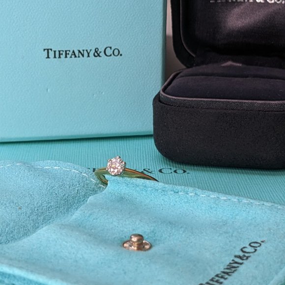 Tiffany & Co. Engagement Ring - Picture 1 of 11